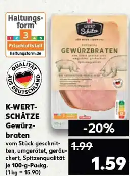 Kaufland K-wert- schätze gewürzbraten tilbud