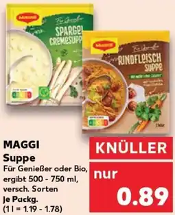 Kaufland MAGGI Suppe tilbud