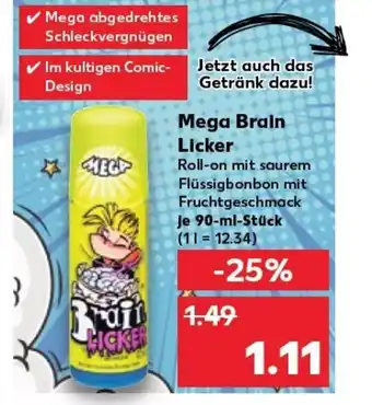 Kaufland Mega Brain Licker tilbud