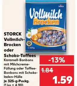 Kaufland STORCK Vollmilch- Brocken oder tilbud