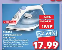 Kaufland PHILIPS Dampfbügeleisen >>DST 1030 << tilbud