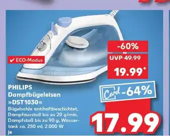 Kaufland PHILIPS Dampfbügeleisen >>DST 1030 << tilbud