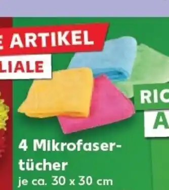 Kaufland 4 Mikrofaser- tilbud