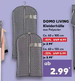 Kaufland DOMO LIVING Kleiderhülle tilbud