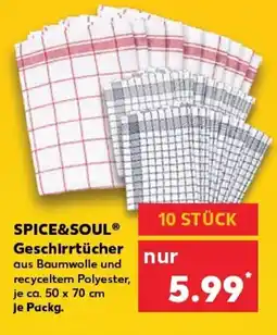 Kaufland SPICE&SOULⓇ Geschirrtücher tilbud