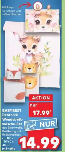 Kaufland BABYBEST Renforcé- Wendebett- wäsche-Set tilbud