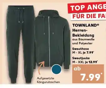 Kaufland TOWNLAND® Herren- Bekleidung tilbud