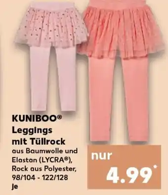 Kaufland KUNIBOO® Leggings mit Tüllrock tilbud