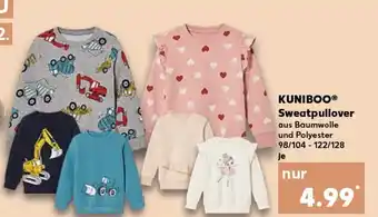 Kaufland KUNIBOO® Sweatpullover tilbud