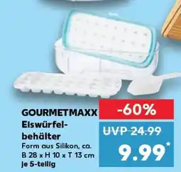 Kaufland GOURMET MAXX Eiswürfel- behälter tilbud