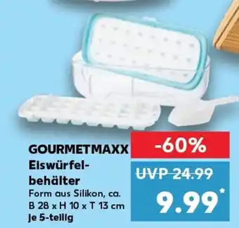 Kaufland GOURMET MAXX Eiswürfel- behälter tilbud