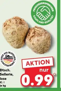 Kaufland Dtsch. Sellerie, lose KI. I tilbud