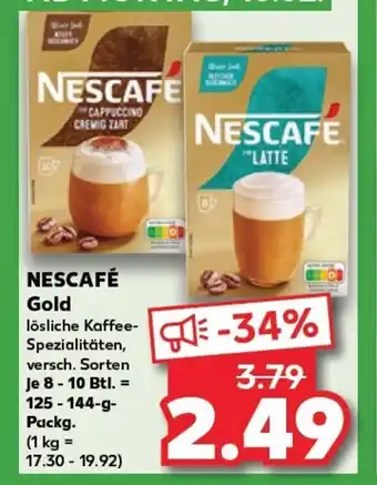 Kaufland NESCAFÉ Gold tilbud