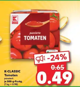 Kaufland K-classic tomaten tilbud