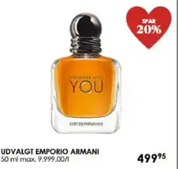 Matas Udvalgt emporio armani tilbud