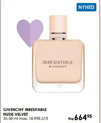 Matas Givenchy irresitable nude velvet tilbud