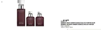 Matas ETERNITY MAN AMBER ESSENCE EAU DE PARFUM ELLER ETERNITY WOMAN AMBER ESSENCE EAU DE PARFUM tilbud