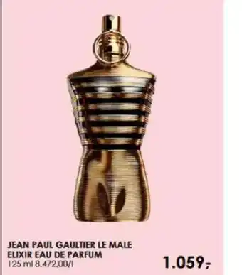 Matas Jean paul gaultier le male elixir eau de parfum tilbud