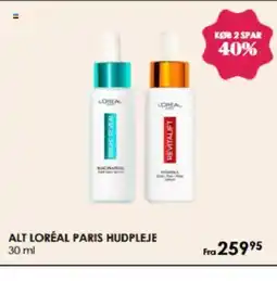 Matas Alt loréal paris hudpleje tilbud