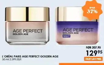 Matas L'ORÉAL PARIS AGE PERFECT GOLDEN AGE tilbud