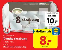 Lidl Danske skrabeæg tilbud