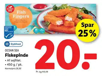 Lidl Fiskepinde tilbud