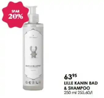 Matas Lille kanin bad & shampoo tilbud