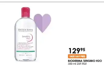 Matas Bioderma sensibio h2o tilbud