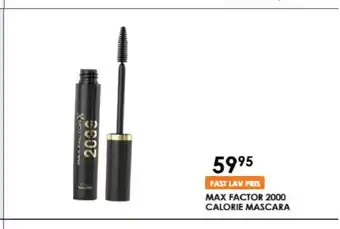 Matas Max factor 2000 calorie mascara tilbud