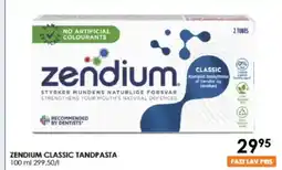 Matas Zendium classic tandpasta tilbud