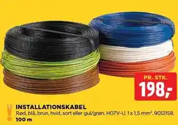 jem & fix INSTALLATIONSKABEL tilbud