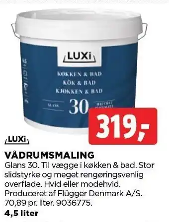 jem & fix VÅDRUMSMALING tilbud