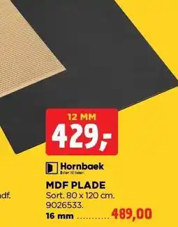 jem & fix MDF PLADE tilbud