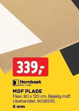 jem & fix MDF PLADE tilbud