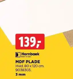 jem & fix MDF PLADE tilbud