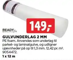 jem & fix GULVUNDERLAG 2 MM tilbud