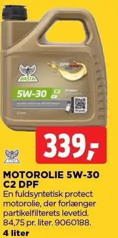 jem & fix MOTOROLIE 5W-30 C2 DPF tilbud