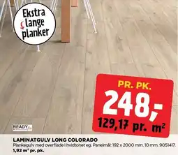 jem & fix LAMINATGULV LONG COLORADO tilbud