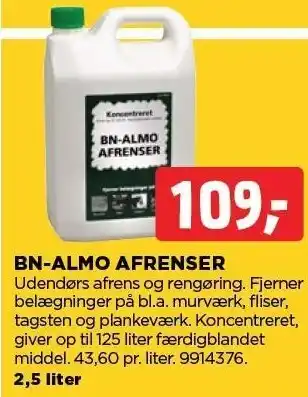 jem & fix BN-ALMO AFRENSER tilbud