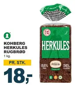 Let-Køb KOHBERG HERKULES RUGBRØD tilbud