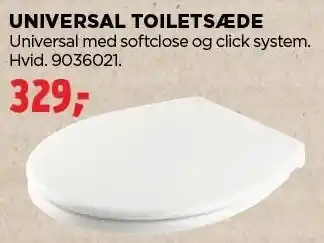 jem & fix UNIVERSAL TOILETSÆDE tilbud