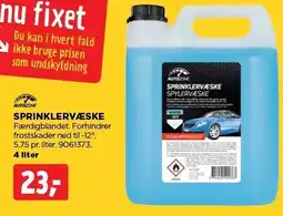 jem & fix SPRINKLERVÆSKE tilbud