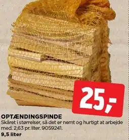 jem & fix OPTÆNDINGSPINDE tilbud