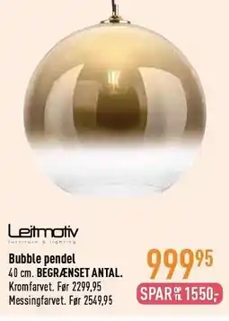 Imerco Bubble pendel tilbud