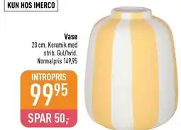 Imerco Vase tilbud