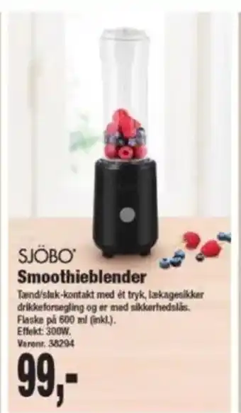 Harald Nyborg SJÖBO Smoothieblender tilbud