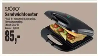 Harald Nyborg SJÖBO' Sandwichtoaster tilbud