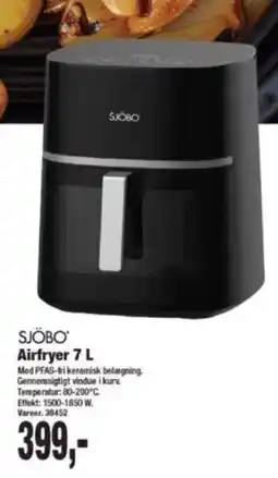 Harald Nyborg Sjöbo airfryer tilbud