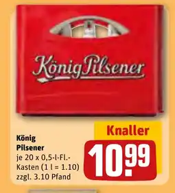 REWE König Pilsener tilbud