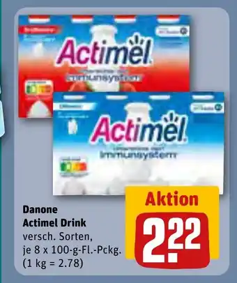 REWE DANONE Actimel Drink tilbud